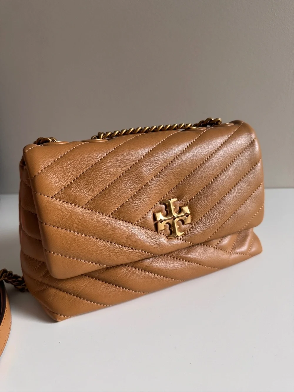 Tory Burch Kira Chevron small convertible shoulder bag
